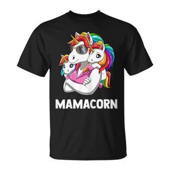 Maman Licorne Deux Enfants Maman Cool T-Shirt - Cadeauxyz
