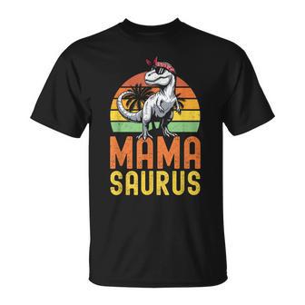 Mamasaurus T-Rex Dinosaurio Día De La Madre Mamá Madre Dino Camiseta unisex - Regaloses