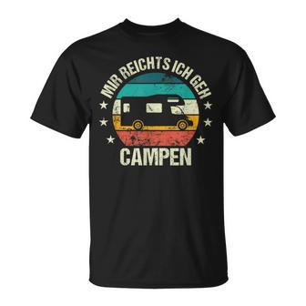 Mir Reichts Ich Geh Campen Wohnmobil Camping Womo Camper T-Shirt - Geschenkecke