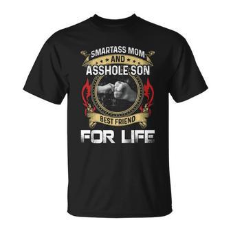 Mom And Son Best Friend For Life Christmas Ideas For Mom T-Shirt | Seseable UK