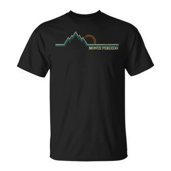 Monte Perdidoierra Nevada De España Retro Camiseta unisex - Regaloses