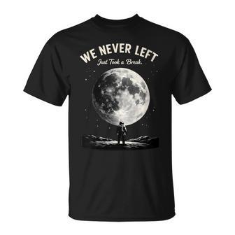 Moon Break Citation Astronaute Retropace T-Shirt - Cadeauxyz