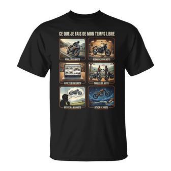Moto Cross Humour Moto Cadeau Homme Enfant Amateurs T-Shirt - Cadeauxyz