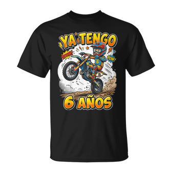 Motocross Moto Ya Tengo 6 Años Niño 6 Cumpleaños Camiseta unisex - Regaloses