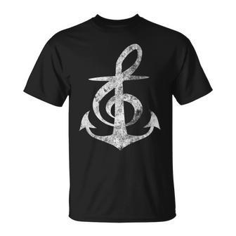 Music Anchors Me Clé Deol À Manches Longues Effetieilli T-Shirt - Cadeauxyz