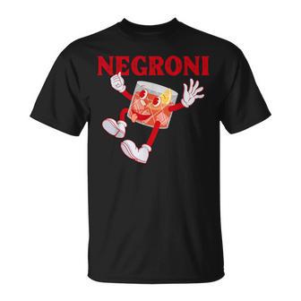 Negroni Cocktail Humour Apéro Fête Amis Homme Cadeau T-Shirt - Cadeauxyz