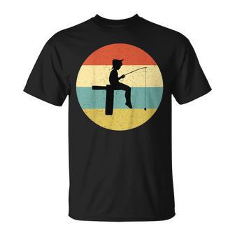 Niños Pesca Infantilintage Retro Idea Regalo Pescador Personalizado Camiseta unisex - Regaloses