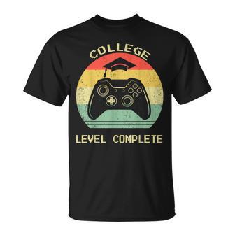 Nivel De Graduación De La Universidad Universitaria Deideo Juego Completo Camiseta unisex - Regaloses