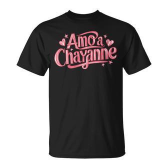 Nombre Familia Apellido Chayanne Cuello Camiseta unisex - Regaloses