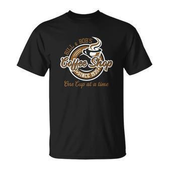 One Cup At A Time Sober Anniversary Aa Na Sobriety T Shirt Name T-Shirt | Seseable UK