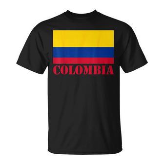 Orgullo Colombiano Raíces Colombianas Bandera Colombiana Colombiana Camiseta unisex - Regaloses