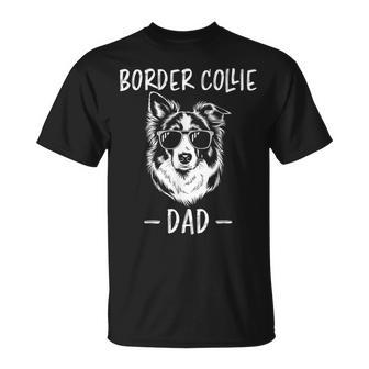 Papá Border Collie Divertido Border Collie Camiseta unisex - Regaloses