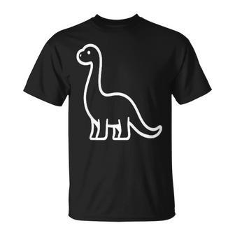 Pequeño Dinosaurio Hombre Niño Niña Divertido Dinosaur Camiseta unisex - Regaloses