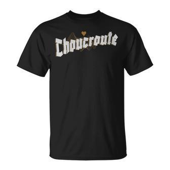 Plat Alsacien Choucroute Idée-Cadeau Alsace Humour Alsacien T-Shirt - Cadeauxyz
