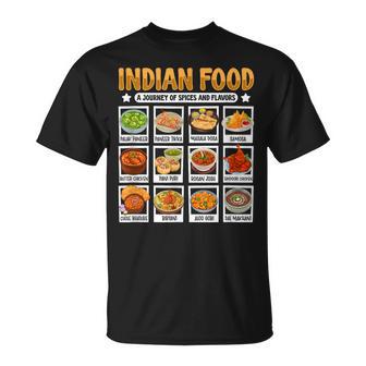 Plats Exotiques Indiens Cuisine T-Shirt - Cadeauxyz
