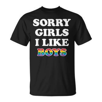 Pride Loiento Chicas Me Gustan Los Chicos Camiseta unisex - Regaloses