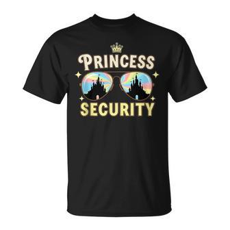 Princess Security Protection Squad Vacation Family Matching T-Shirt | Seseable UK