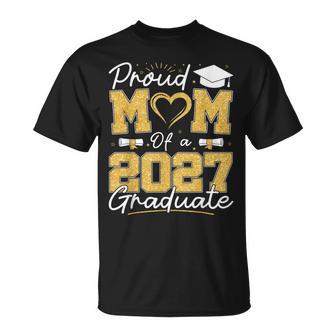 Proud Mom Of A 2027 Graduate Senior Class Of 2027 Graduation T-Shirt | Seseable UK