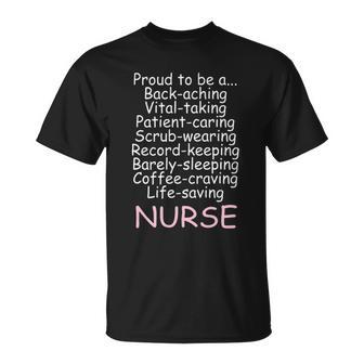 Proud To Be A Nurse T-Shirt | Seseable UK