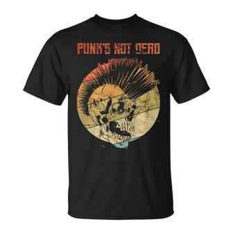 Punk's Not Dead Punk Rock Punker Camiseta unisex - Regaloses