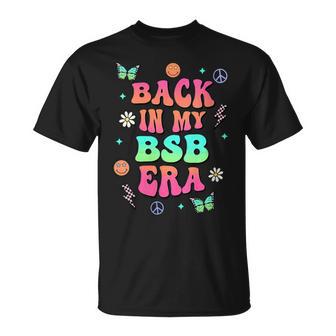 Regalos Retro Back In My Bsb Era Para Hombres Y Es Cuello Camiseta unisex - Regaloses