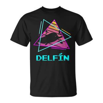 Retro Delfín Delfines Camiseta unisex - Regaloses