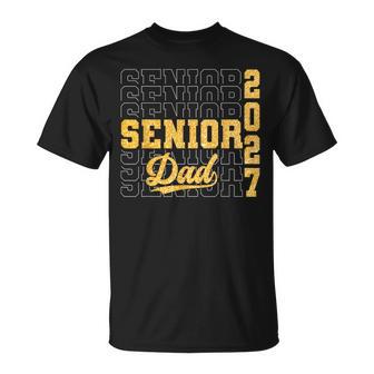 Senior Dad Class Of 2027 Graduation Father Women T-Shirt | Seseable UK