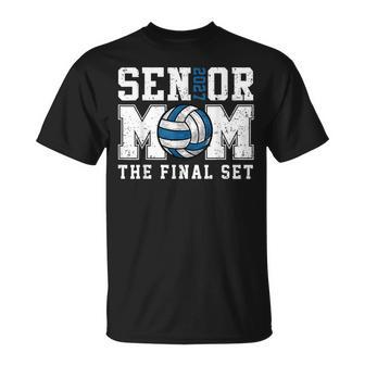 Senior Mom Class Of 2027 Volleyball The Final Set T-Shirt | Seseable UK