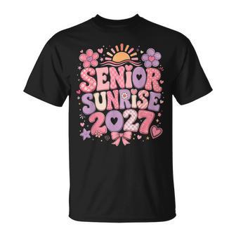 Senior Sunrise 2027 Class Of 2027 High School Graduation T-Shirt | Seseable UK
