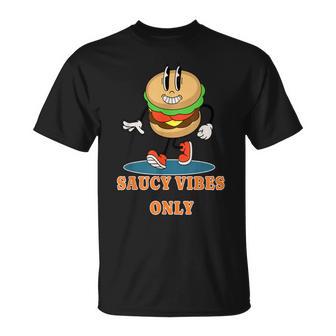 Solo Buenasibras Hamburguesa Cómica Retro Divertida Camiseta unisex - Regaloses