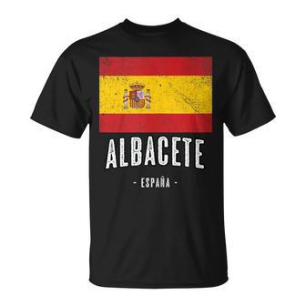 Souvenir Linda Ciudad Bandera Española In Mangas Camiseta unisex - Regaloses