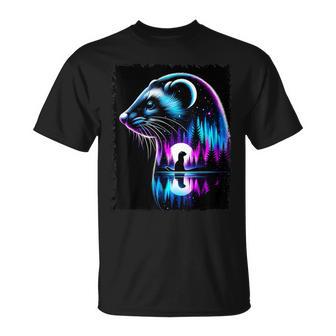 Spirituel Animal Belette Homme Enfant Noël T-Shirt - Cadeauxyz