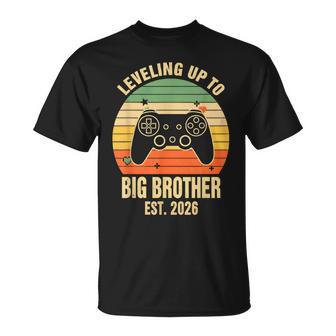 Subiendo De Nivel A Big Brother Est 2026 Ascendido A Big Bro 2026 Camiseta unisex - Regaloses