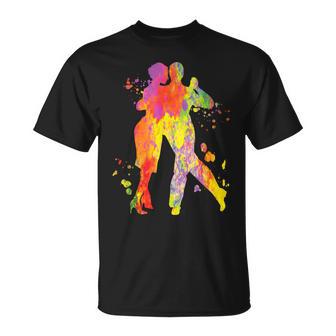 Tango Baile Argentino Latido Del Corazón Milongaals Tango Bailarines Camiseta unisex - Regaloses