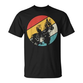 Texas Cheval Équitation Fille Cavalière Ranch Cowgirl T-Shirt - Cadeauxyz