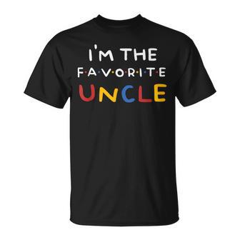 Tío Favorito Hermano Papáobrinaobrino Familia Parientes Camiseta unisex - Regaloses