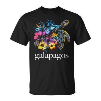 Tortuga Marina De Las Islas Galápagos Ecuador Camiseta unisex - Regaloses