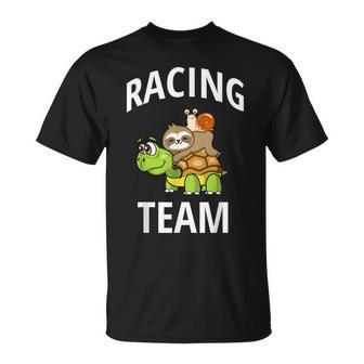 Tortuga Perezoso Caracol Lentamente Perezoso Dibujos Camiseta unisex - Regaloses