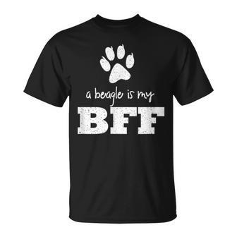 Un Beagle Es Mi Mejor Amigo Mejor Amigo Paraiempre Camiseta unisex - Regaloses