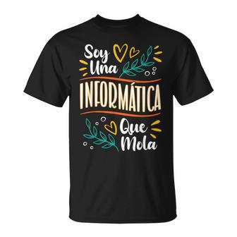 Una Informática Que Mola Informático Regalo Camiseta unisex - Regaloses