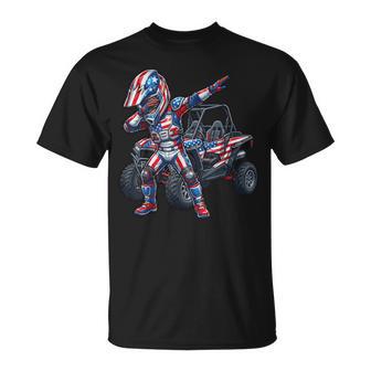 Utv Side By Side Sxs Usa American Flag Boys Kids T-Shirt | Seseable UK