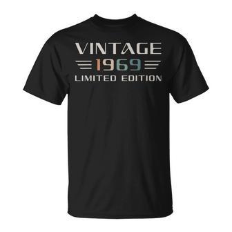 Vintage 1969 Coche Clásico 57 Cumpleaños Camiseta unisex - Regaloses