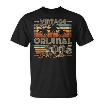 Vintage 2006 Rétro Cadeau 20 Ans Anniversaire Hommes S T-Shirt - Cadeauxyz