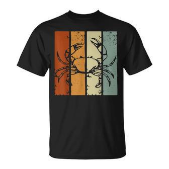 Vintage Crabes Rétro Crabe Homard Crustacé T-Shirt - Cadeauxyz
