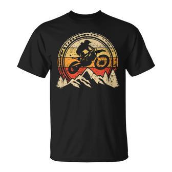 Vintage Motocross Retro Enduro Motorradupermoto T-Shirt - Geschenkecke