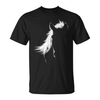 Vintage Western Horse Silhouette Horse Riding Lover T-Shirt - Thegiftio UK