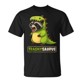 アライグマ 恐竜 コスチューム トレックス トラッシーサウルス 男の子 女の子 キッズ Tシャツ - Kawaiitshirt