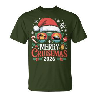 Family Christmas Cruise 2026 Merry Cruisemas Xmas Matching T-Shirt | Seseable UK