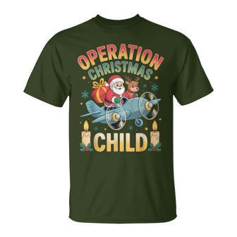 Operation Christmas Child Happy Festive Spirit For Families T-Shirt - Monsterry