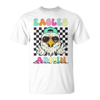 Admin Dream Team Back To School Eagles Teachers Students T-Shirt - Thegiftio UK